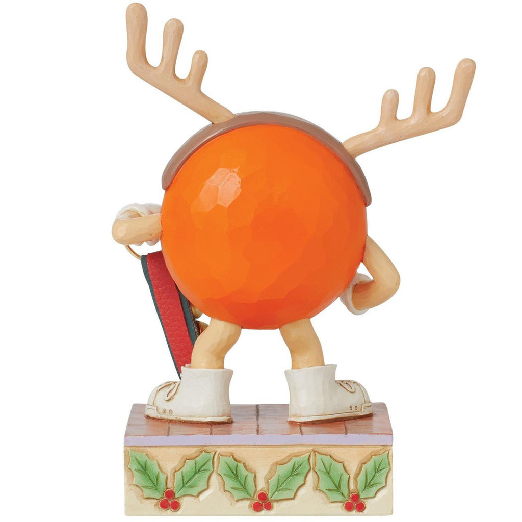 Jim Shore MMS Orange Character Reindeer back