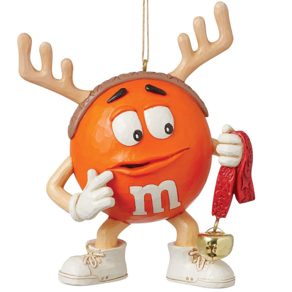 Jim Shore MMS Orange Character Ornament front