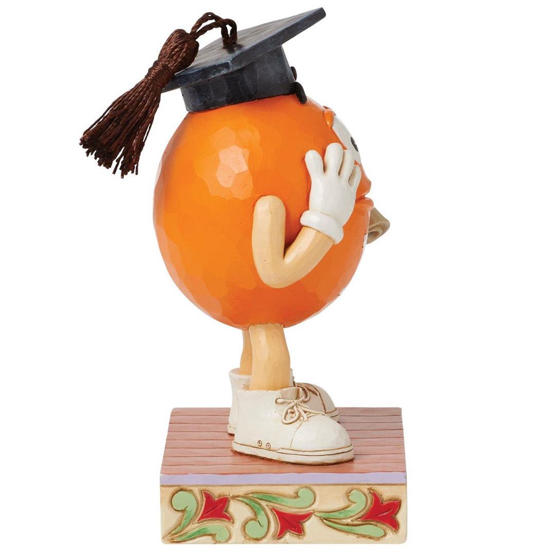 M&M'S Orange Character Graduation by Jim Shore – Cuddle Decor