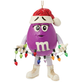 Jim Shore MMS Purple Character Ornament front