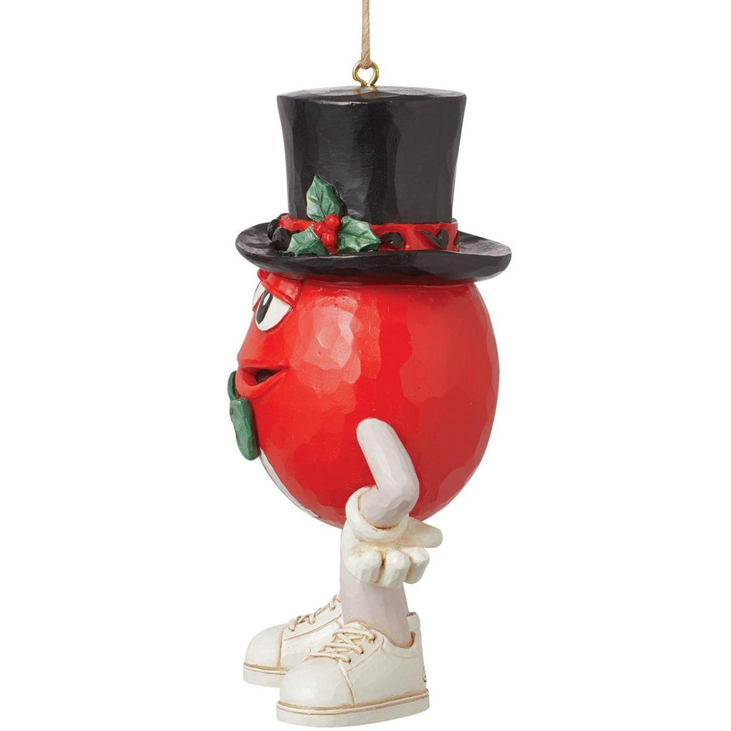Jim Shore MMS Red Character in Hat Ornament left side