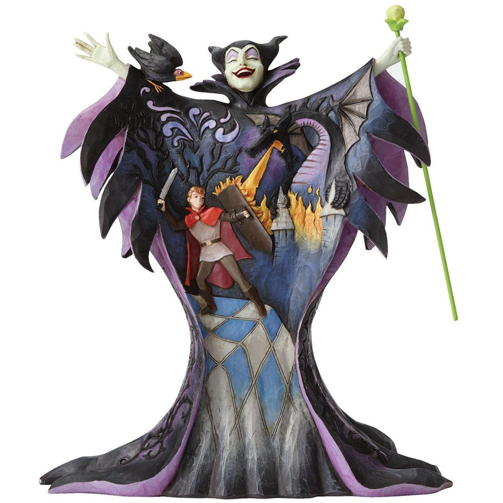 Jim Shore Maleficent with Scene front