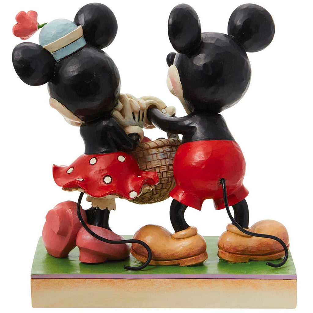 Jim Shore Mickey & Minnie Easter 5.7" back