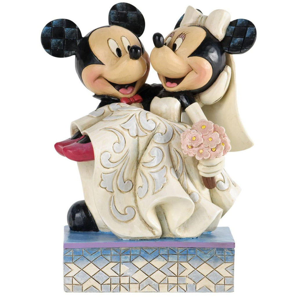 Jim Shore Mickey and Minnie Wedding front