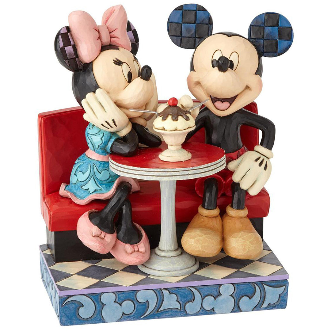 Mickey & Minnie at Soda Shop
