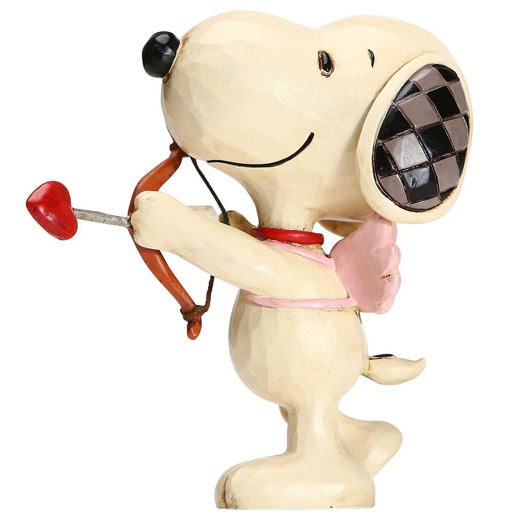Jim Shore Mini Snoopy Cupid Love back