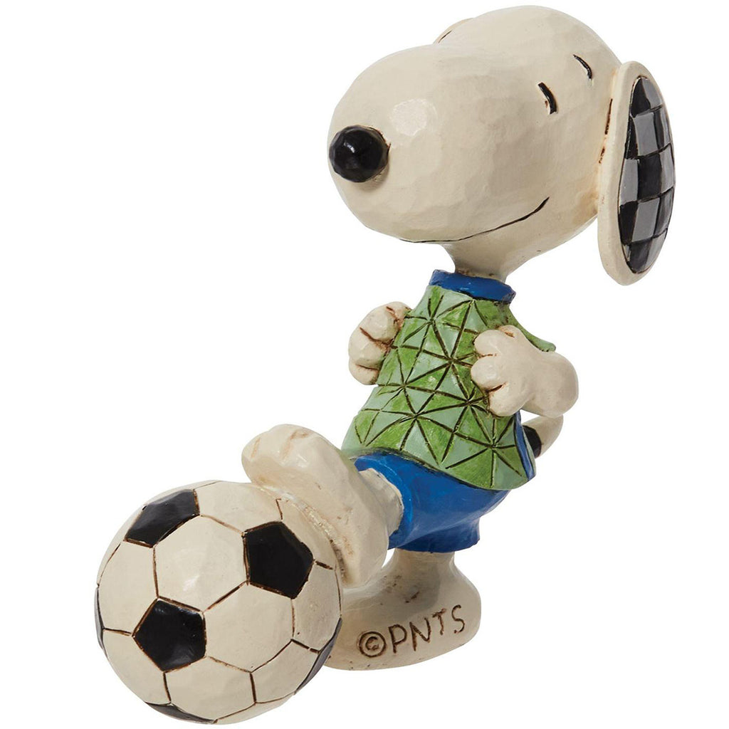 Jim Shore Snoopy Soccer Mini side