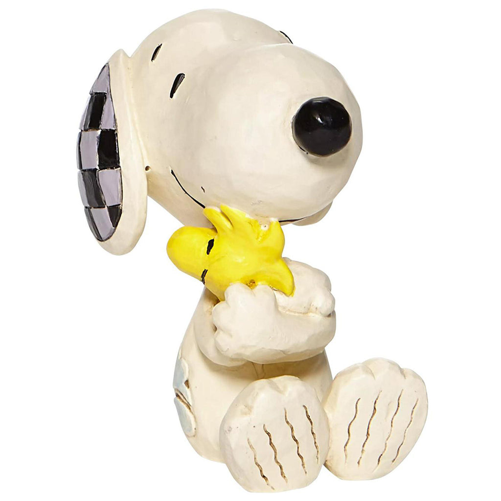 Jim Shore Mini Snoopy and Woodstock side