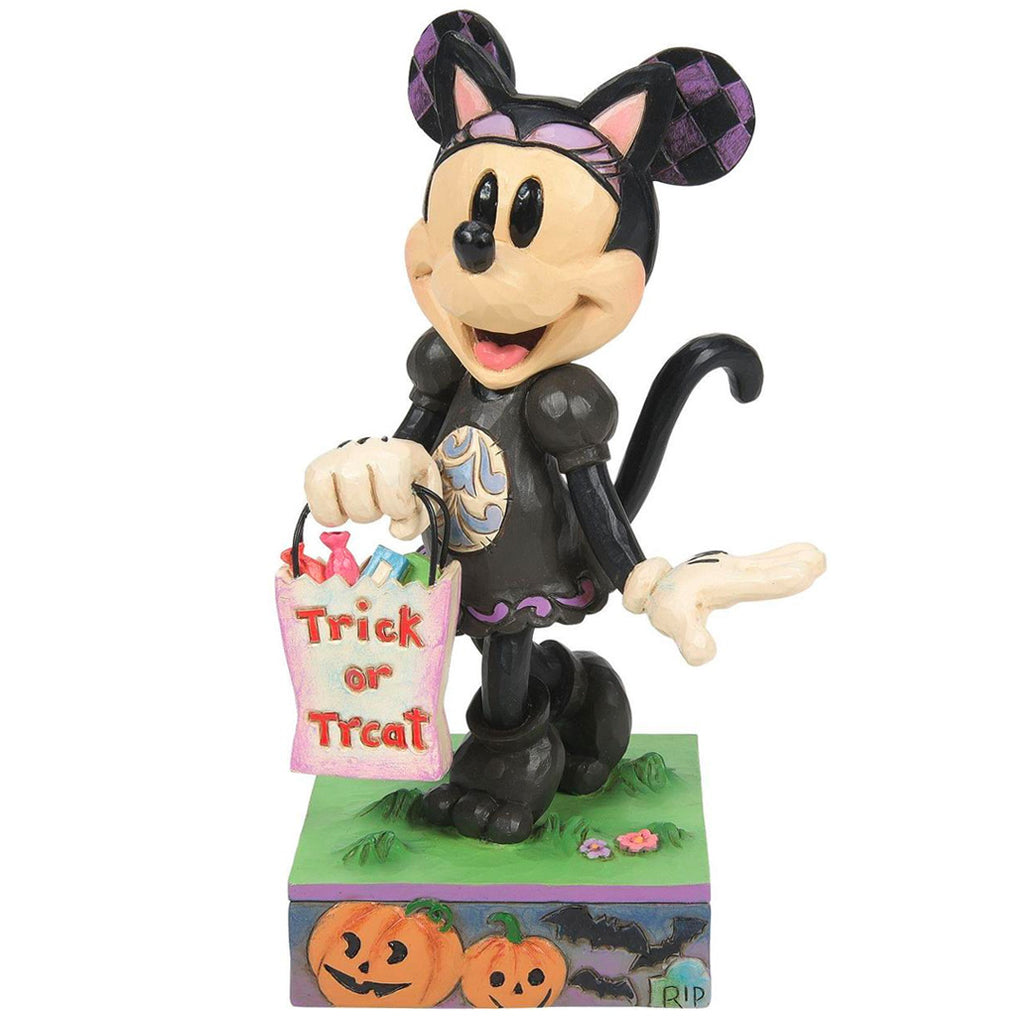 Jim Shore Minnie Black Cat Costume front