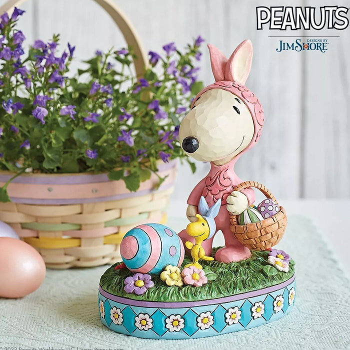Cuddle Decor Jim Shore Easter Peanuts Snoopy Collection