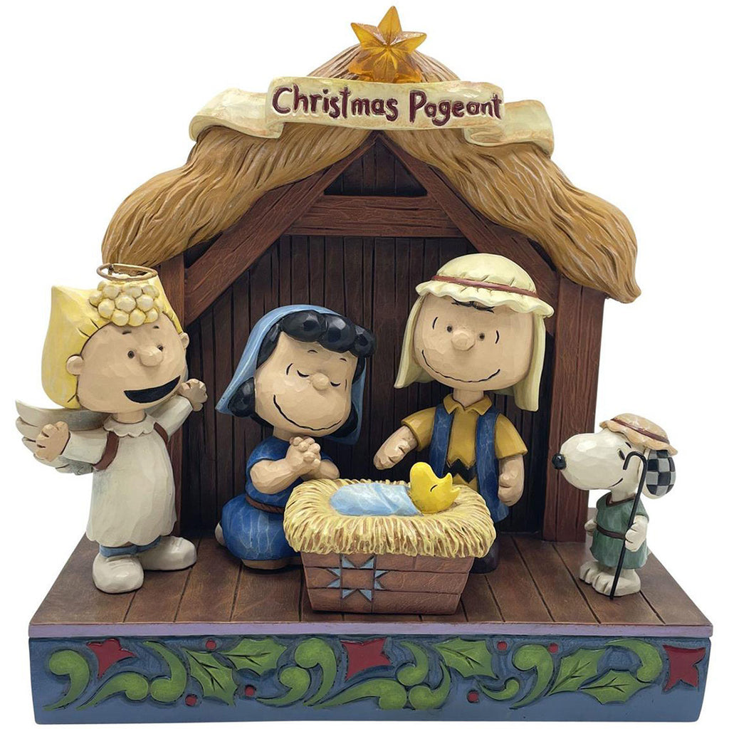 Peanuts Christmas Pageant 6.69" front 