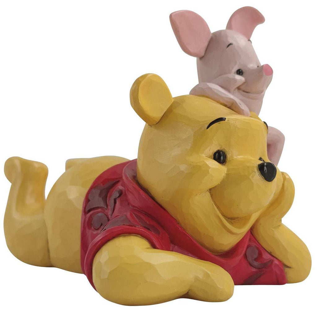 Jim Shore Pooh and Piglet zoom in