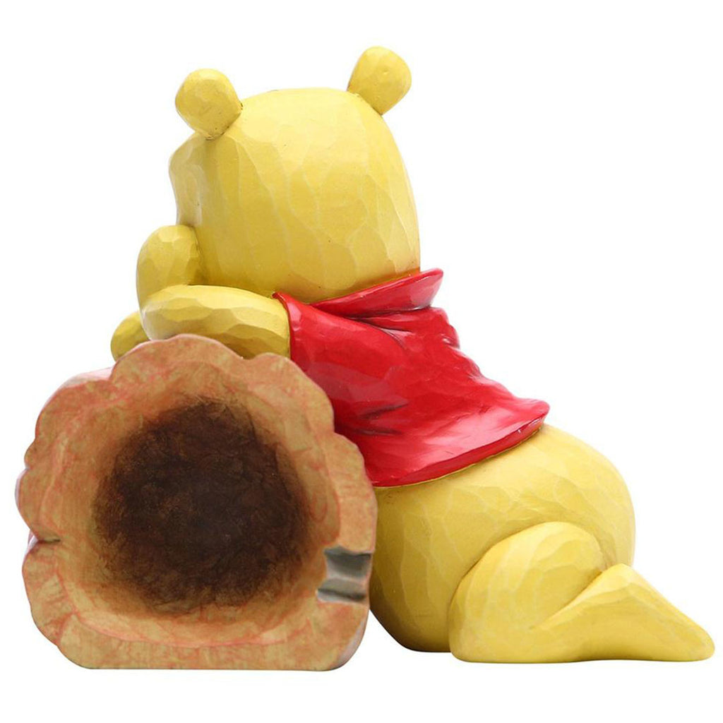Jim Shore Pooh and Piglet by Log side