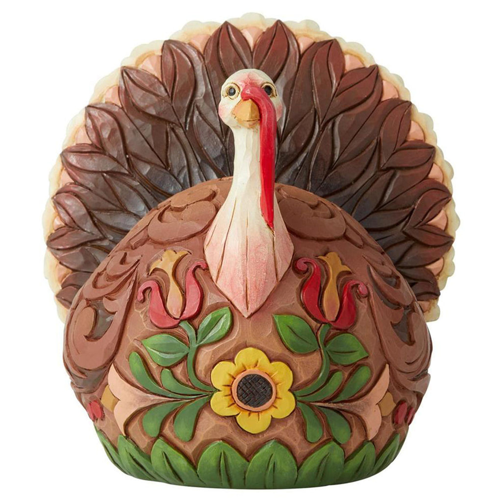 Jim Shore Small Turkey 4.5" front