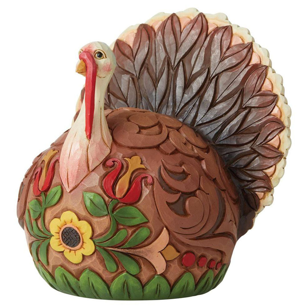 Jim Shore Small Turkey 4.5" side 1