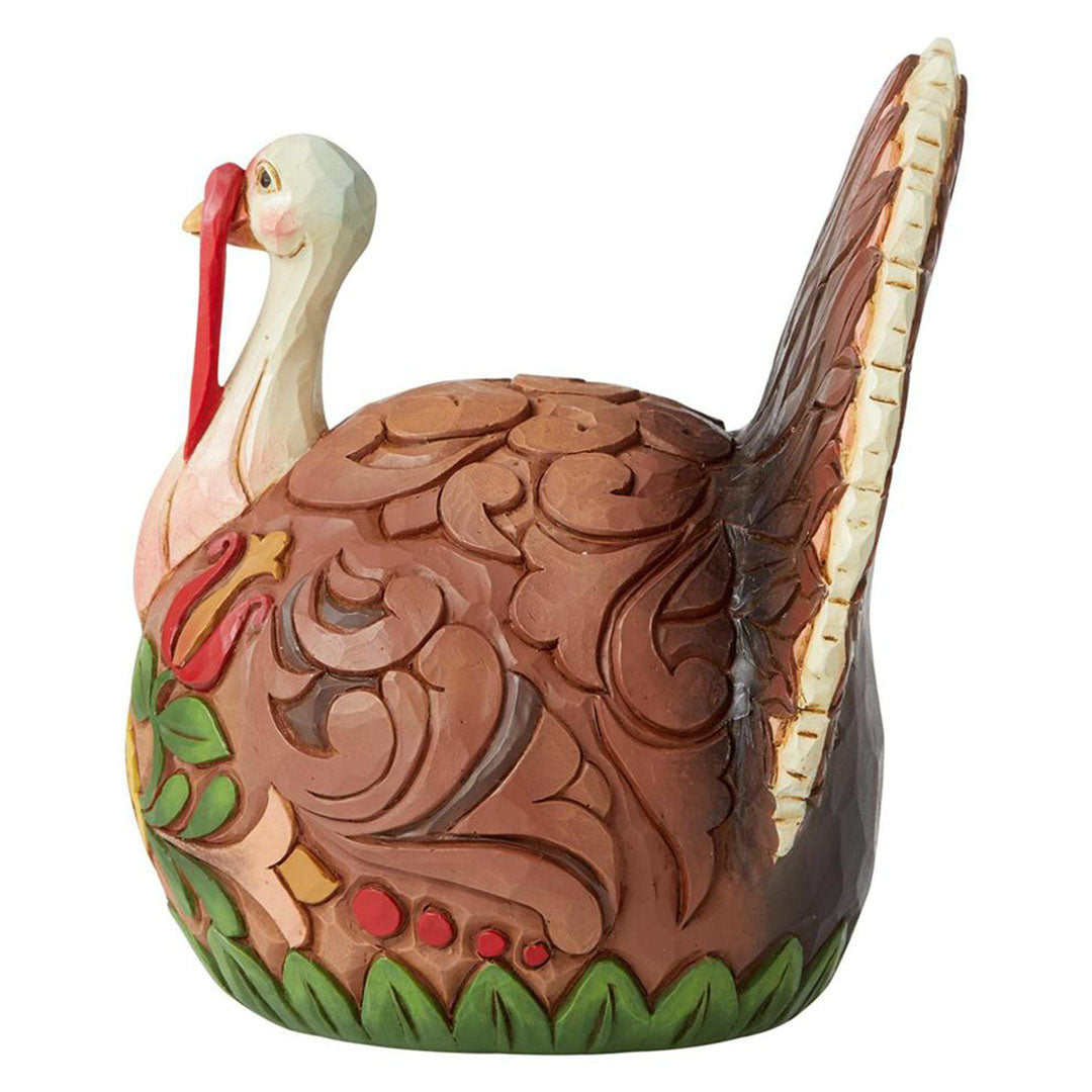 Jim Shore Small Turkey 4.5" side 2