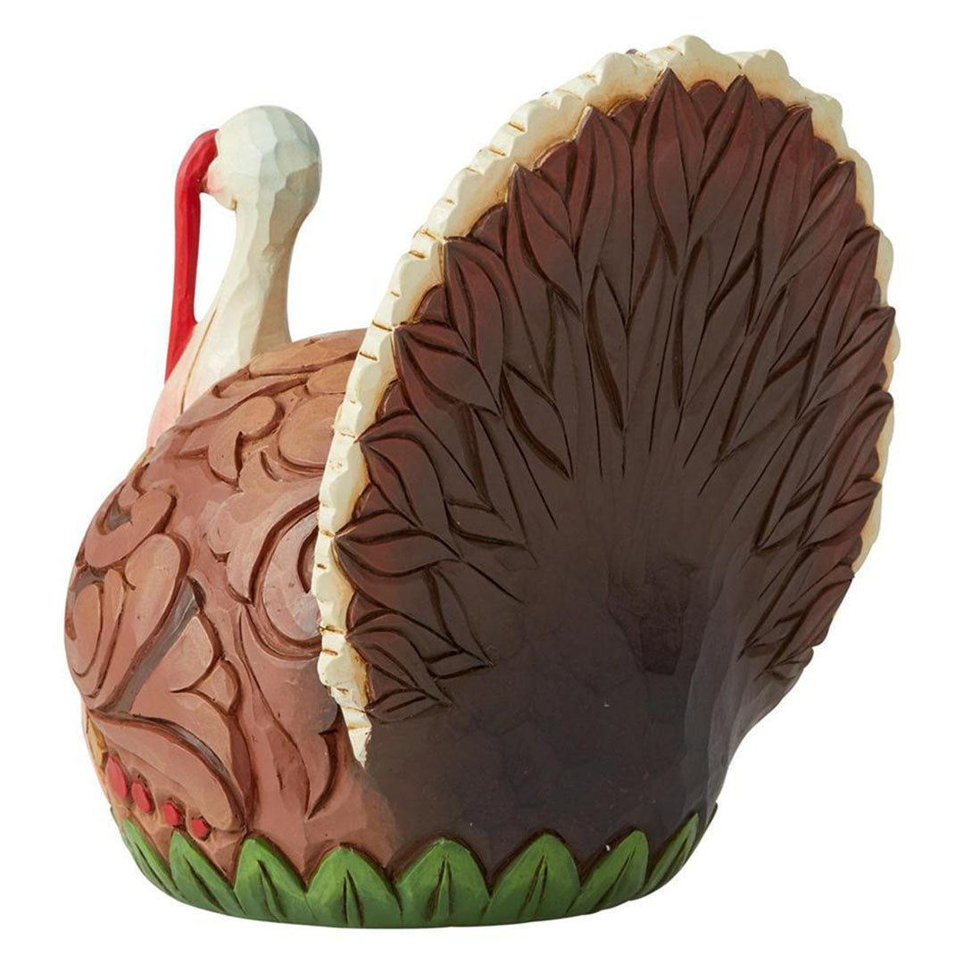 Jim Shore Small Turkey 4.5" side 3