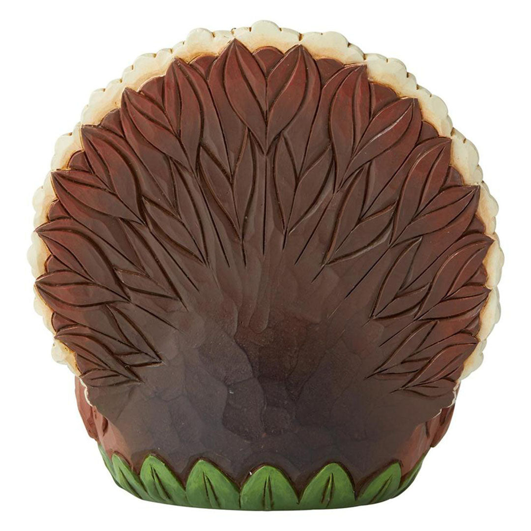 Jim Shore Small Turkey 4.5" back