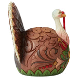 Jim Shore Small Turkey 4.5" side 