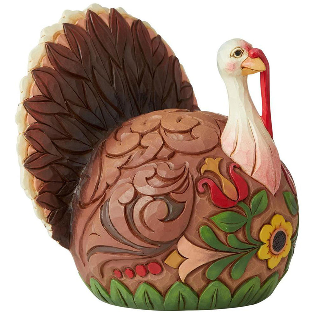 Jim Shore Small Turkey 4.5" front side