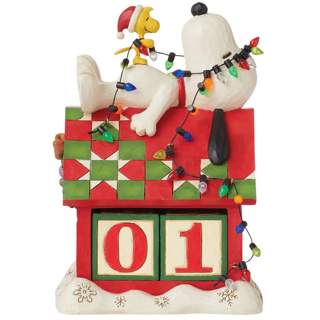 Jim Shore Snoopy's Countdown Calendar front