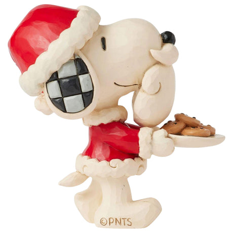 Jim Shore Snoopy Santa Mini Cookies right side