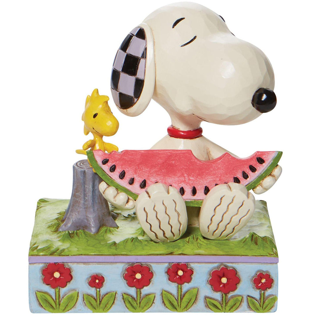 Jim Shore Snoopy Watermelon front