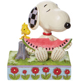 Jim Shore Snoopy Watermelon front