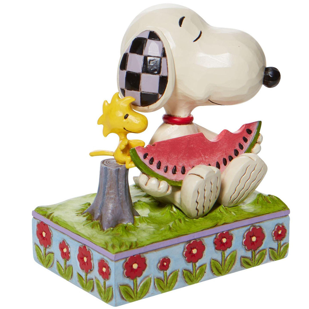 Jim Shore Snoopy Watermelon side