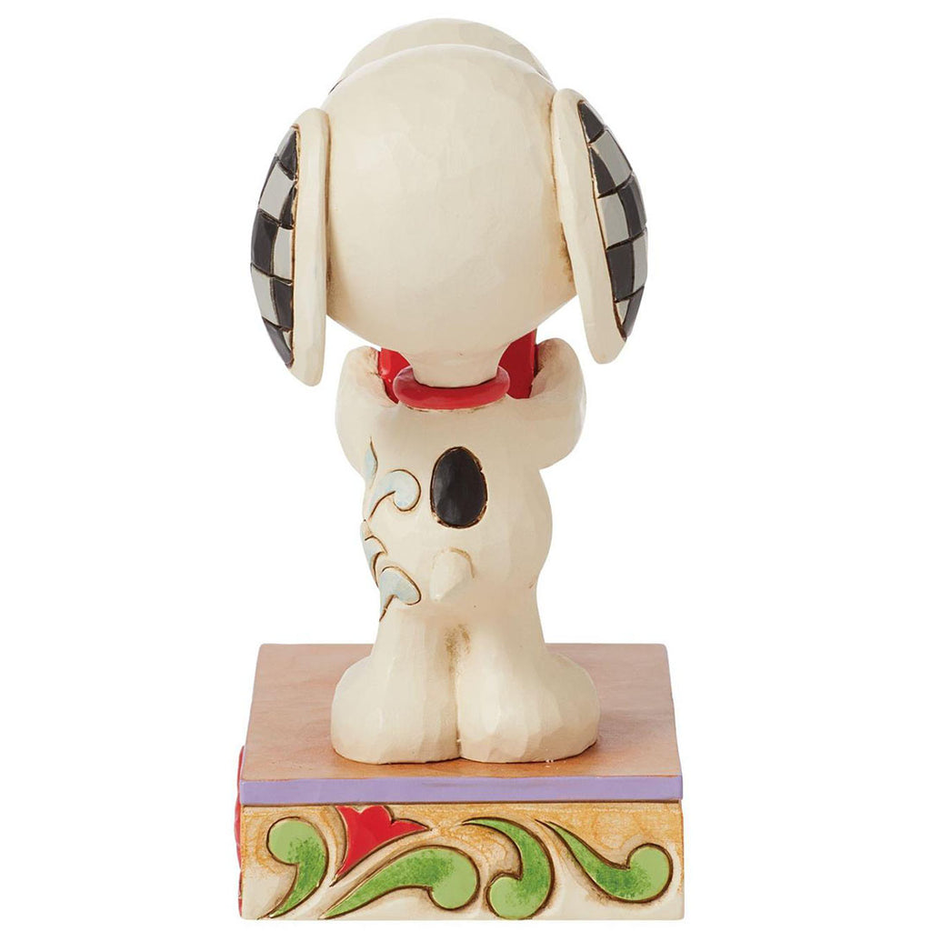 Jim Shore Snoopy and Woodstock With Gift back