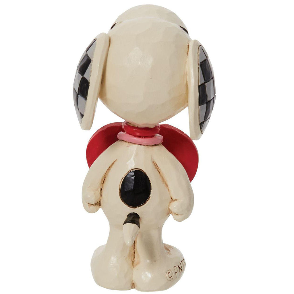 Jim Shore Snoopy wearing Heart Sign 3" back