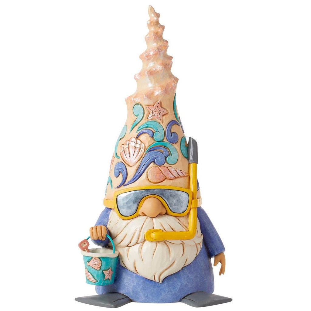 Jim Shore Snorkel Gnome Figurine front