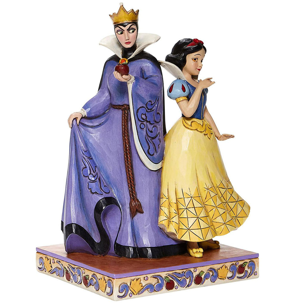 Jim Shore Snow White and Evil Queen side