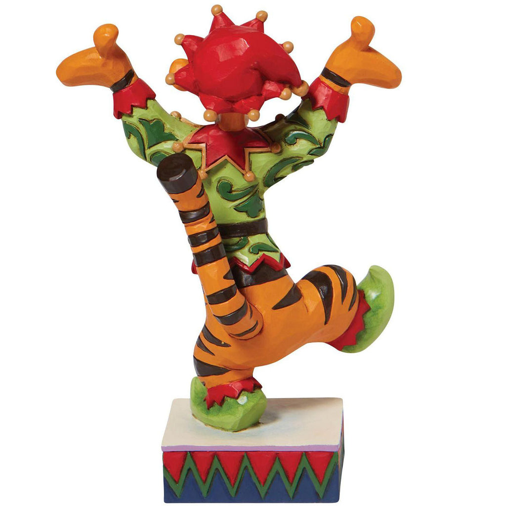 Jim Shore Tigger Elf Tigger Elf Personality Pose back