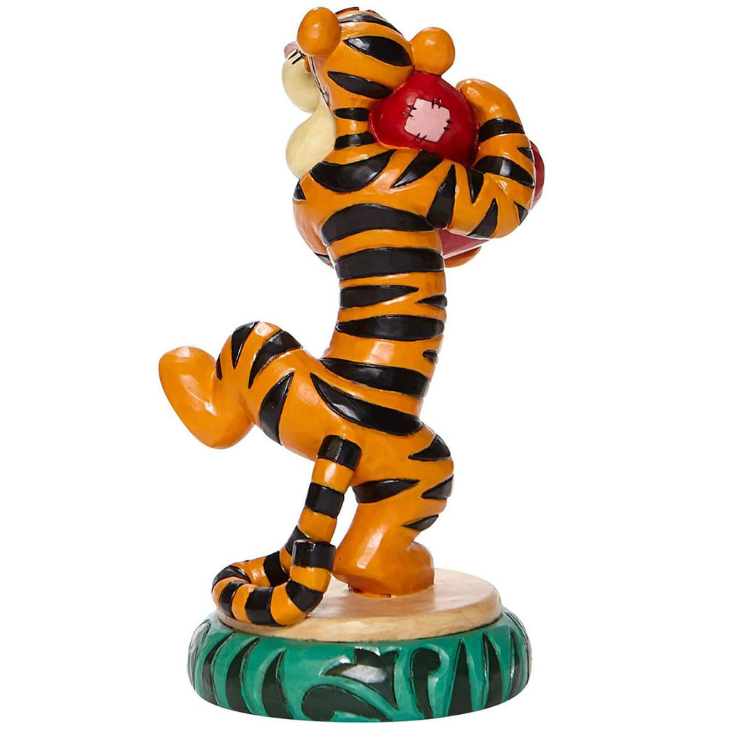 Jim Shore Tigger Holding Heart back