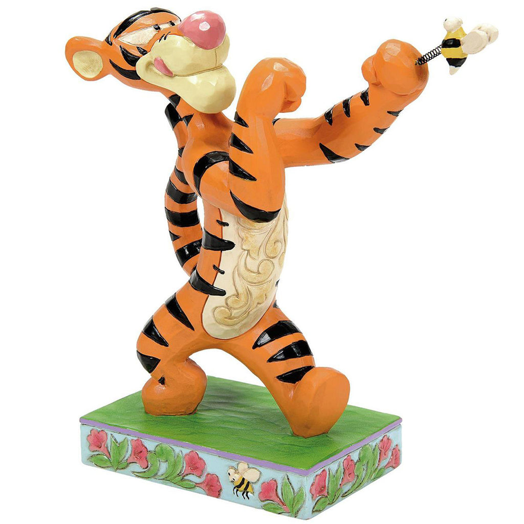 Jim Shore Tigger Fighting Bee 5.5" side