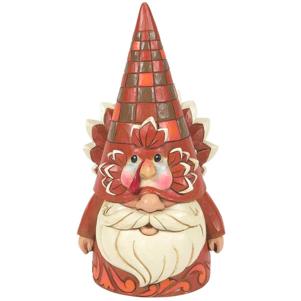 Jim Shore Turkey Gnome Figurine front