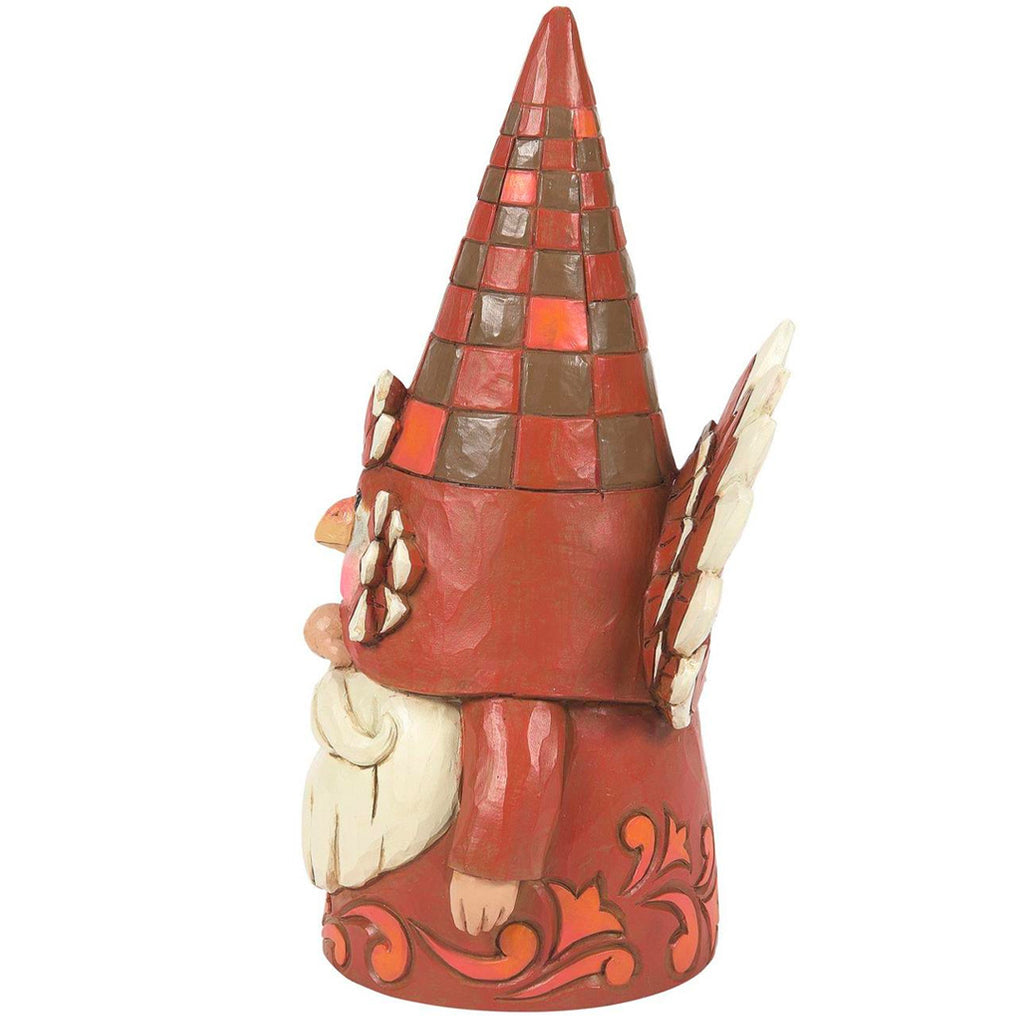 Jim Shore Turkey Gnome Figurine side