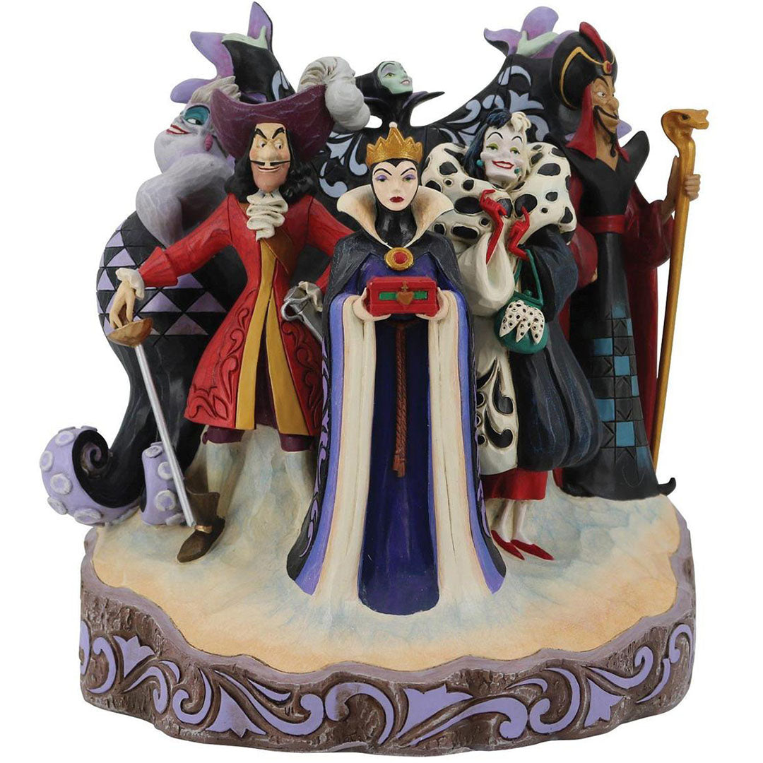 disney traditions by jim shore beauty and the beast carved by heart stone  resin figurine, 7.75