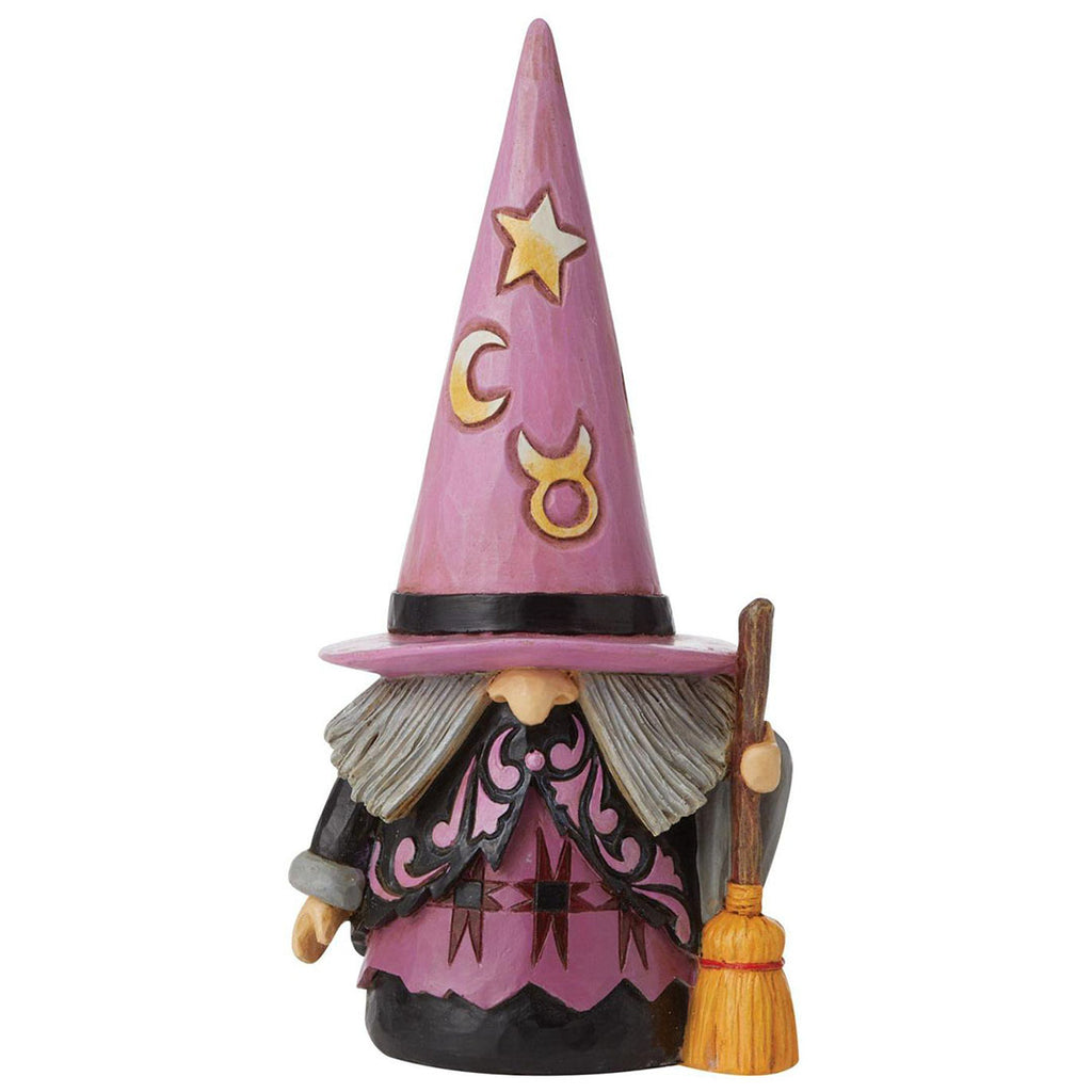 Jim Shore Witch Gnome 6.5" front
