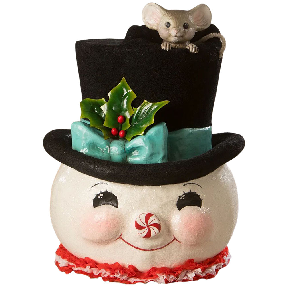 Jolly Snowman Top Hat Surprise by Bethany Lowe front
