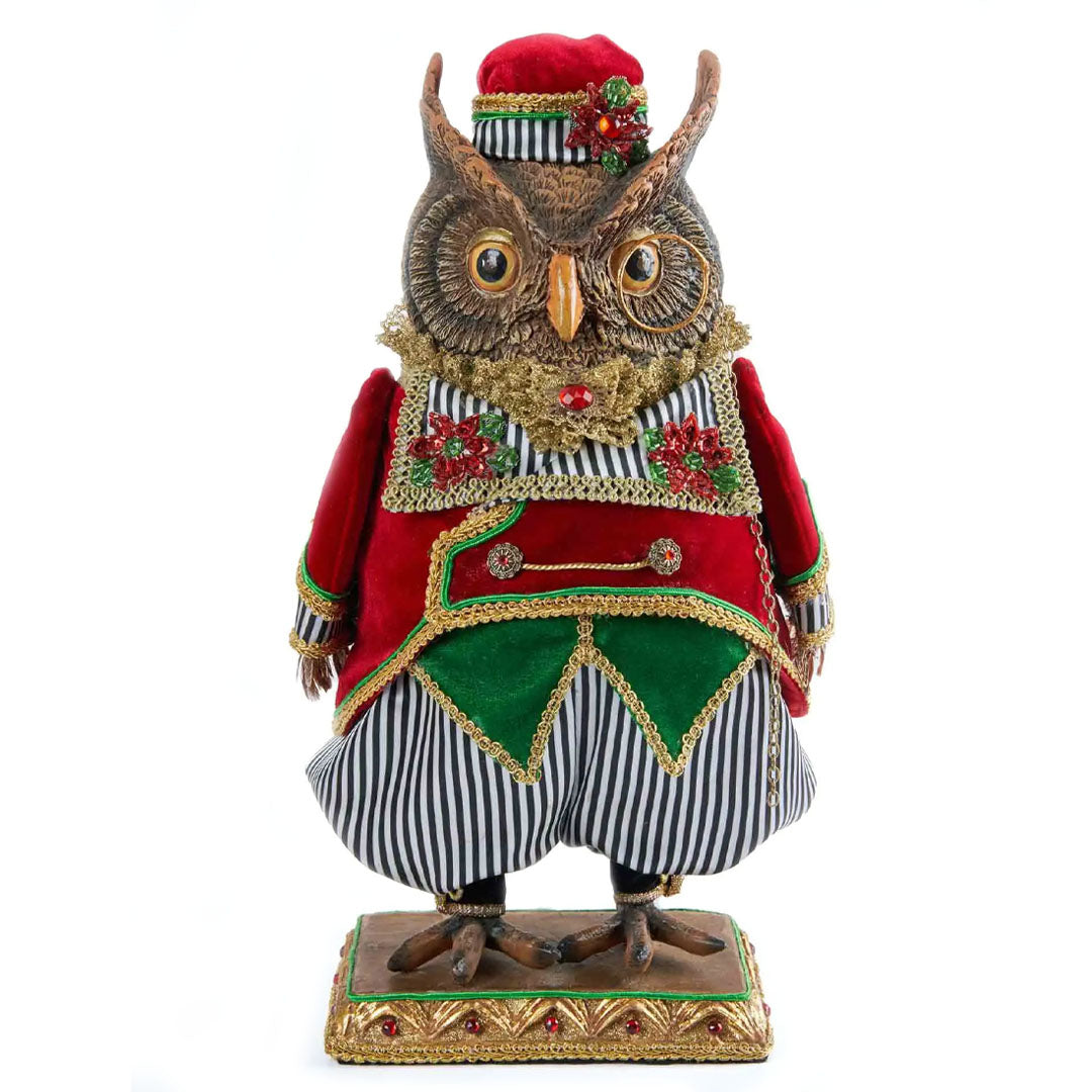 Merry and Bright Owl Tabletop