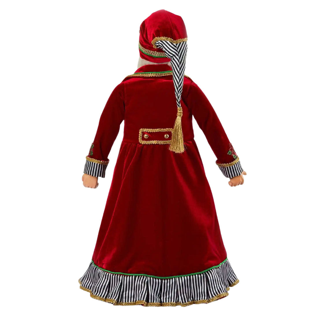 Katherine's Collection Santa Sam-Yule Tannenbaum Doll back