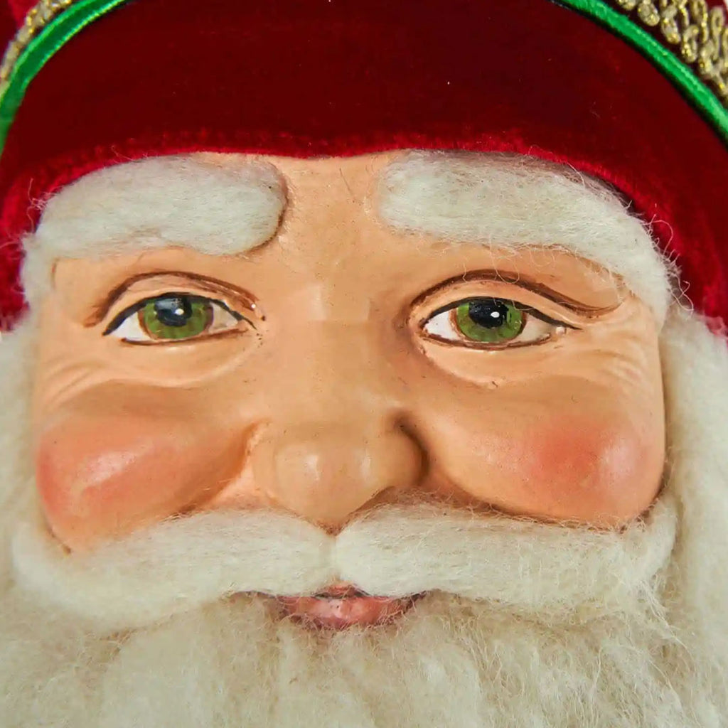 Katherine's Collection Santa Sam-Yule Tannenbaum Doll close up