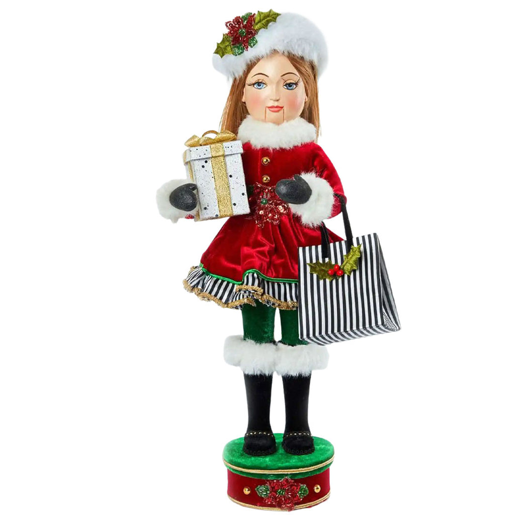 Katherine's Collection Merry-Go Shoppe Nutcracker 19″ front