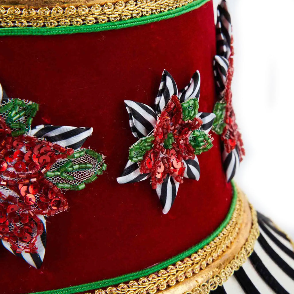 Katherine's Collection Merry and Bright Bell Candy Container close up