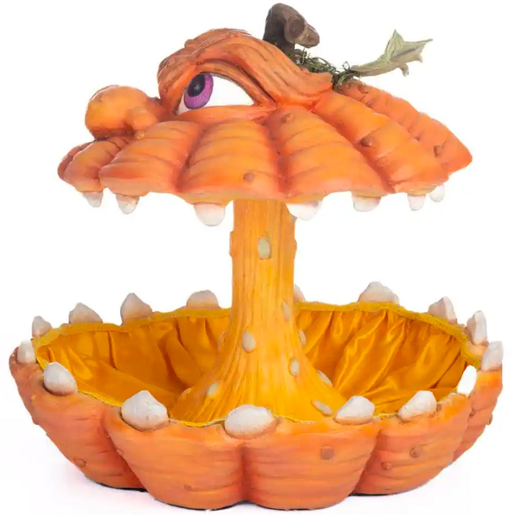 Oh My Gourd Pumpkin Candy Bowl by Katherine's Collection   side