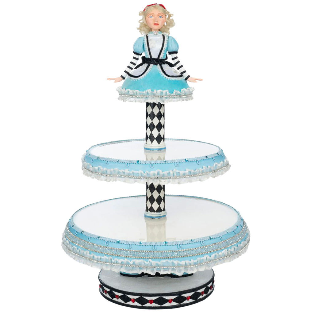 Katherine's Collection Tiny Alice Tiered Tray  front