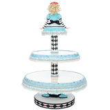 Katherine's Collection Tiny Alice Tiered Tray  back