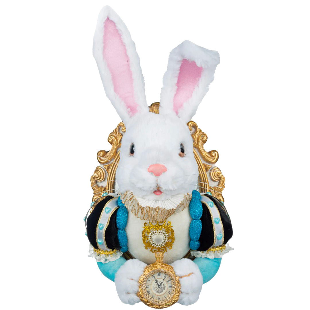 White Rabbit Door Knocker Pastel by Katherine's Collection – Cuddle Decor